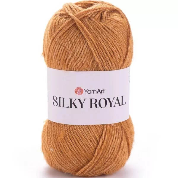 Пряжа для вязания YARNART "SILKY ROYAL" (№445) Горчица
