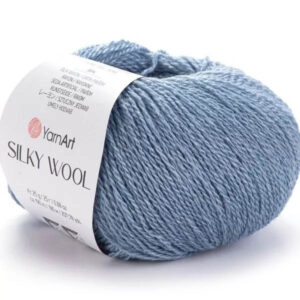 Пряжа для вязания YARNART "SILKY WOOL" (№331) Джинс