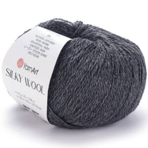 Пряжа для вязания YARNART "SILKY WOOL" (№335) Графит