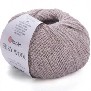 Пряжа для вязания YARNART "SILKY WOOL" (№348) Розово-бежевый