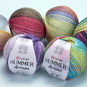 YARNART "SUMMER DREAM" (Ярнарт Саммер Дрим) – пряжа для вязания