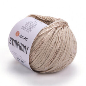 Пряжа для вязания YARNART "SYMFHONY" (№2106) Св. бежевый