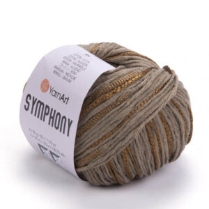 Пряжа для вязания YARNART "SYMFHONY" (№2107) Кофе с молоком