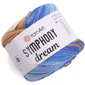 Пряжа для вязания YARNART "SYMFHONY DREAM" (№3101) Принт