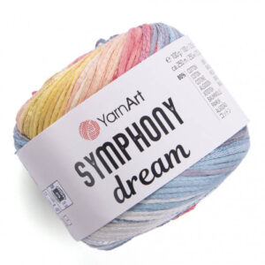 Пряжа для вязания YARNART "SYMFHONY DREAM" (№3114) Принт