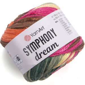 Пряжа для вязания YARNART "SYMFHONY DREAM" (№3116) Принт