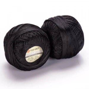 Пряжа для вязания YARNART "TULIP" (№400) Черный