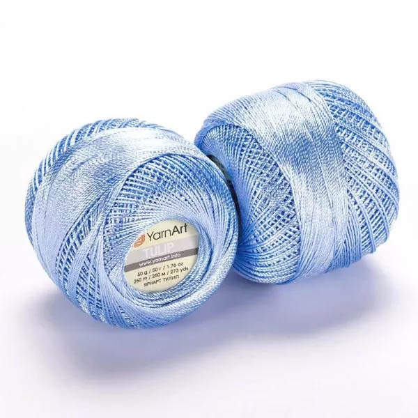 YARNART TULIP 408 Пряжа для вязания YARNART "TULIP" (№408) Голубой