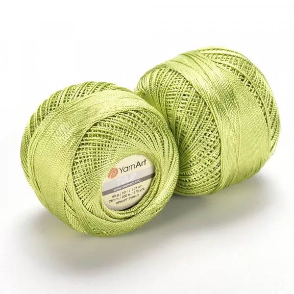 Пряжа для вязания YARNART "TULIP" (№424) Яркий салат