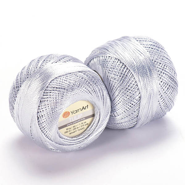 YARNART TULIP 475 Пряжа для вязания YARNART "TULIP" (№475) Светло-серый