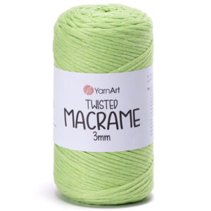 Пряжа для вязания YARNART "TWISTED MACRAME 3 mm" (№755) Салатовый