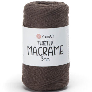 Пряжа для вязания YARNART "TWISTED MACRAME 3 mm" (№769) Коричневый