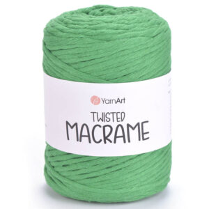 Пряжа для вязания YARNART "TWISTED MACRAME" (№759) Зеленый