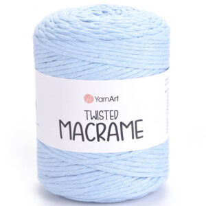 Пряжа для вязания YARNART "TWISTED MACRAME" (№760) Светло-голубой