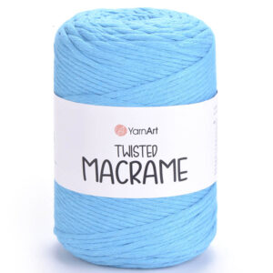 Пряжа для вязания YARNART "TWISTED MACRAME" (№763) Бирюза