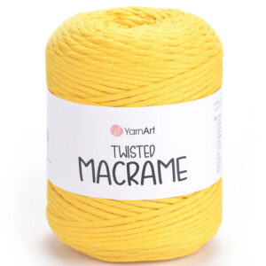 Пряжа для вязания YARNART "TWISTED MACRAME" (№764) Желтый