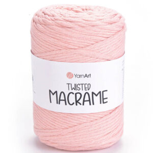 Пряжа для вязания YARNART "TWISTED MACRAME" (№767) Пудра