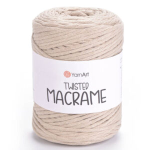 Пряжа для вязания YARNART "TWISTED MACRAME" (№768) Бежевый