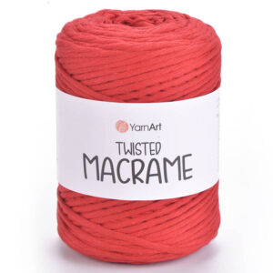 Пряжа для вязания YARNART "TWISTED MACRAME" (№773) Красный