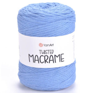 Пряжа для вязания YARNART "TWISTED MACRAME" (№786) Голубой