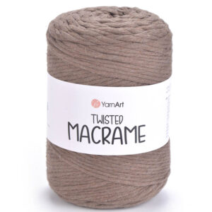 Пряжа для вязания YARNART "TWISTED MACRAME" (№788) Темно-бежевый