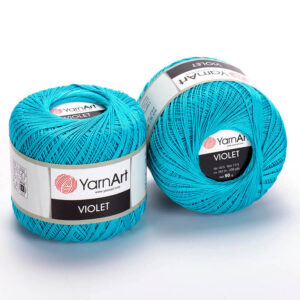 Пряжа для вязания YARNART "VIOLET" (№0008) Бирюзовый