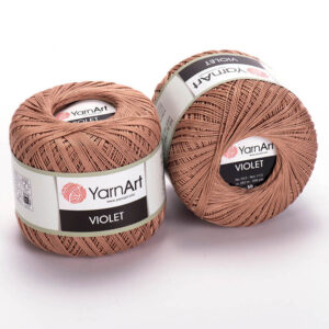 Пряжа для вязания YARNART "VIOLET" (№0015) Коричневый