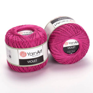 Пряжа для вязания YARNART "VIOLET" (№0075) Брусничный