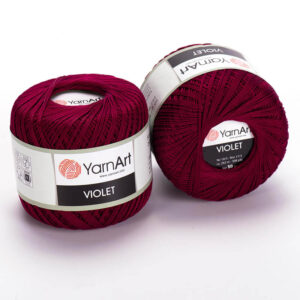 Пряжа для вязания YARNART "VIOLET" (№0112) Бордовый