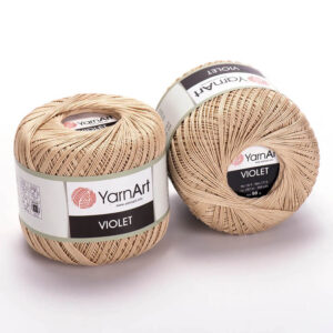Пряжа для вязания YARNART "VIOLET" (№4660) Бежевый