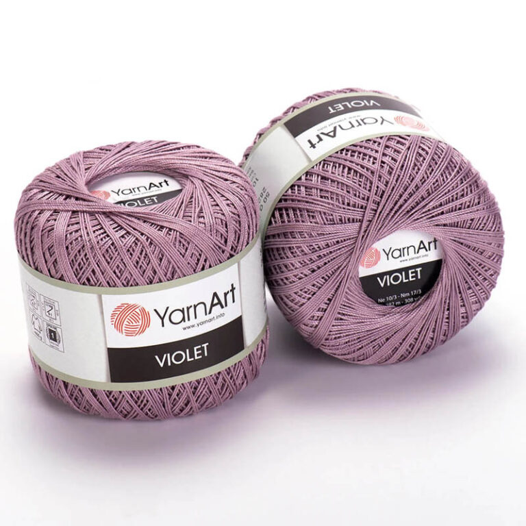 Пряжа для вязания YARNART "VIOLET" (№4931) Темно-сиреневый