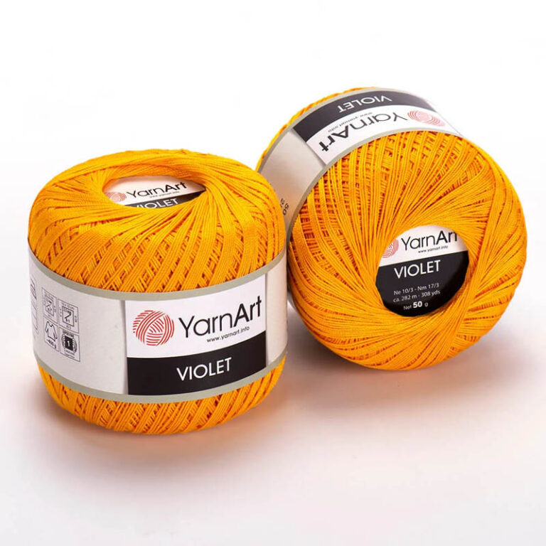 Пряжа для вязания YARNART "VIOLET" (№5307) Канарейка