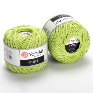 Пряжа для вязания YARNART "VIOLET" (№5352) Зеленое яблоко