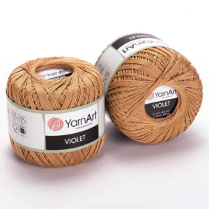 Пряжа для вязания YARNART "VIOLET" (№5529) Темно-бежевый