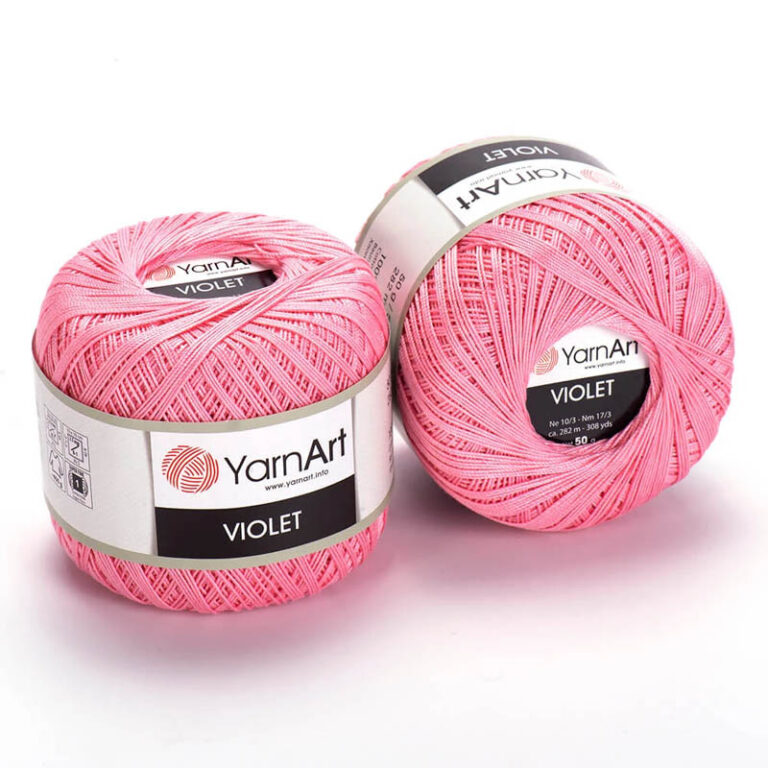 Пряжа для вязания YARNART "VIOLET" (№6313) Розовый