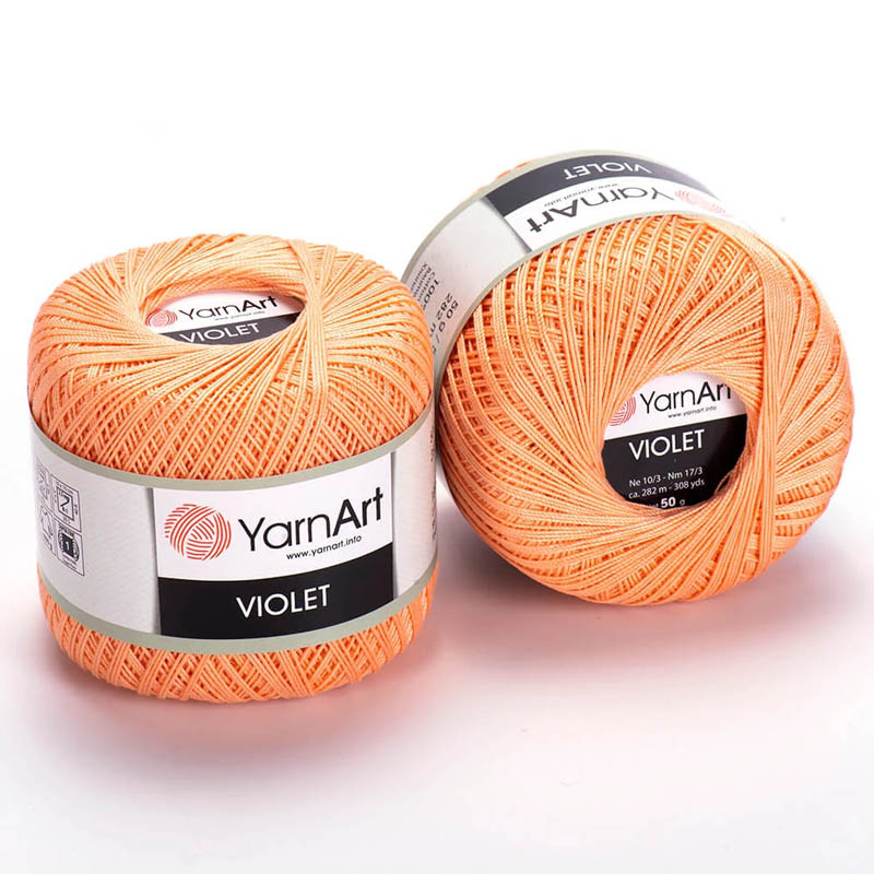 Пряжа для вязания YARNART "VIOLET" (№6322) Персик