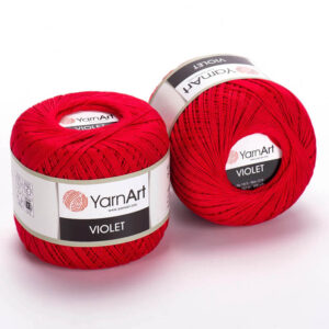 Пряжа для вязания YARNART "VIOLET" (№6328) Красный темный