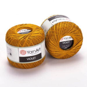 Пряжа для вязания YARNART "VIOLET" (№6340) Корица