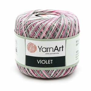 YARNART "VIOLET MELANGE" (Ярнарт Виолет Меланж) – пряжа для вязания