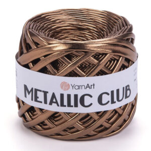 Пряжа для вязания YARNART "METALLIC CLUB" (№8108) Коричневый металлик
