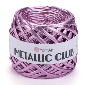 Пряжа для вязания YARNART "METALLIC CLUB" (№8109) Розово-сиреневый металлик