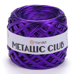 Пряжа для вязания YARNART "METALLIC CLUB" (№8114) Фиолетовый металлик