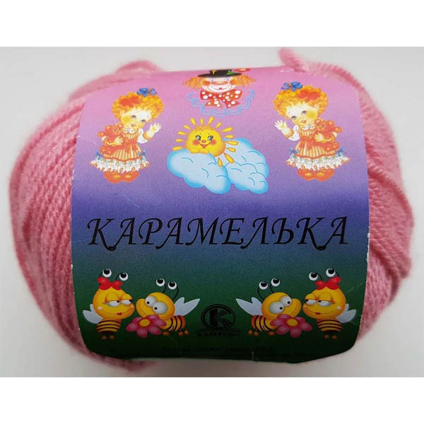Пряжа для вязания КАМТЕКС "КАРАМЕЛЬКА" (№270) Клевер