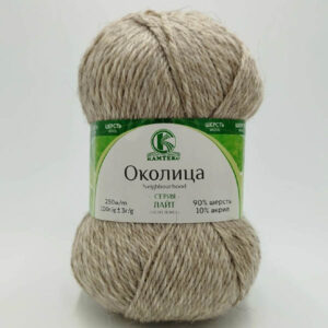 Пряжа для вязания КАМТЕКС "ОКОЛИЦА" (№403) Меланж 4