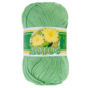 Пряжа для вязания ПНК им.КИРОВА "ЛОТОС" (№3904) Мятный