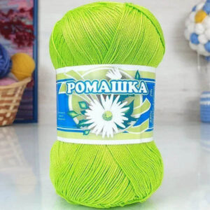 Пряжа для вязания ПНК им.КИРОВА "РОМАШКА" (№4706) Экзотика