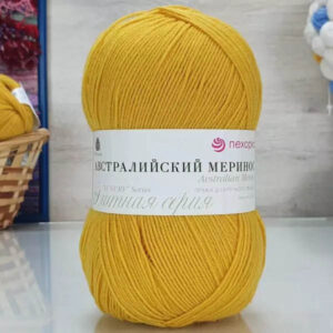 Пряжа для вязания ПЕХОРКА "АВСТРАЛИЙСКИЙ МЕРИНОС" (№340) Листопад