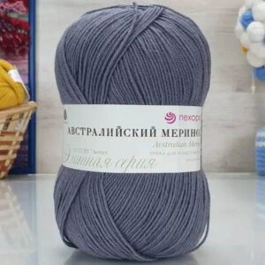 Пряжа для вязания ПЕХОРКА "АВСТРАЛИЙСКИЙ МЕРИНОС" (№393) Св.моренго