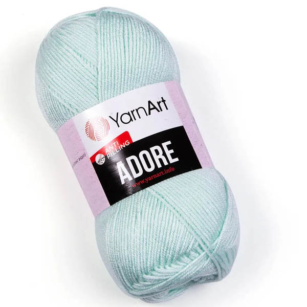 Пряжа для вязания YARNART “ADORE” (№358) Св.мята