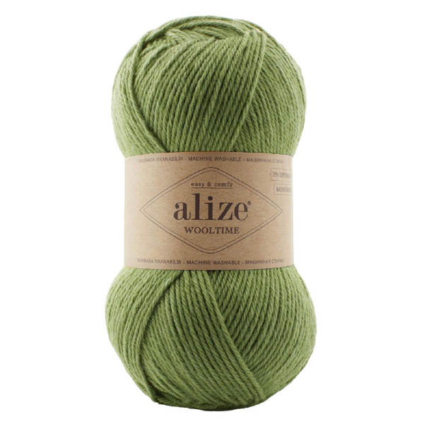 ALIZE WOOL TIME 139 Пряжа для вязания ALIZE "WOOLTIME" (№139) Фисташка